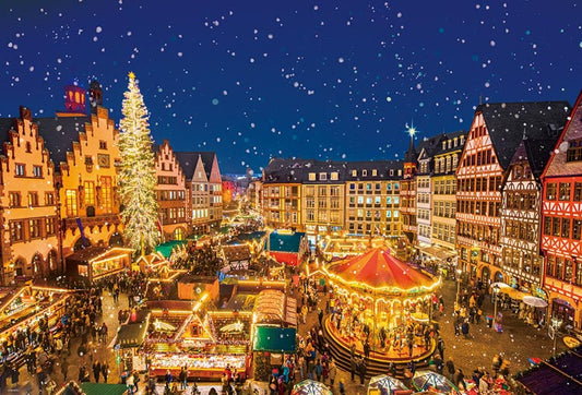 德國風景 - 法蘭克福聖誕市場 1000塊 (49×72cm)
