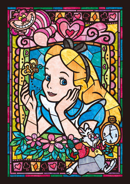(透明樹脂) 愛麗絲夢遊仙境 - 愛麗絲肖像彩繪 266塊 (18.2×25.7cm)