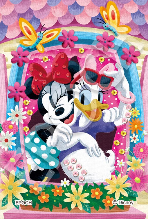 (手作裝飾) 迪士尼 - Minnie & Daisy Window 70塊 (10×14.7cm)