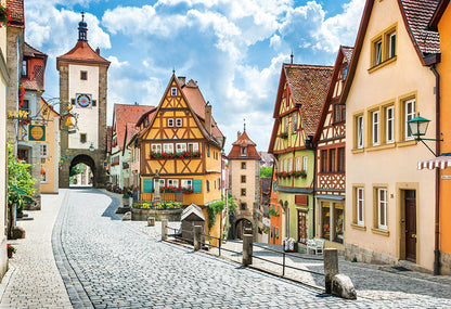 (迷你尺寸) 德國風景 - 中世紀的珠寶箱 1053塊 (26×38cm)