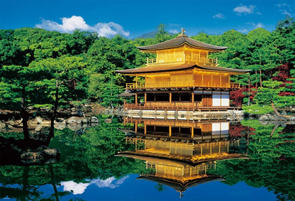 日本風景 - 寧靜的金閣寺 1000塊 (49×72cm)