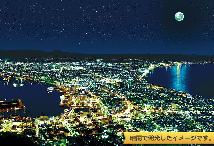 (夜光) 日本風景 - 北海道函館 300塊 (26×38cm)