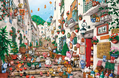芳岡秀樹 - 西班牙貓 1000塊 (50×75cm)