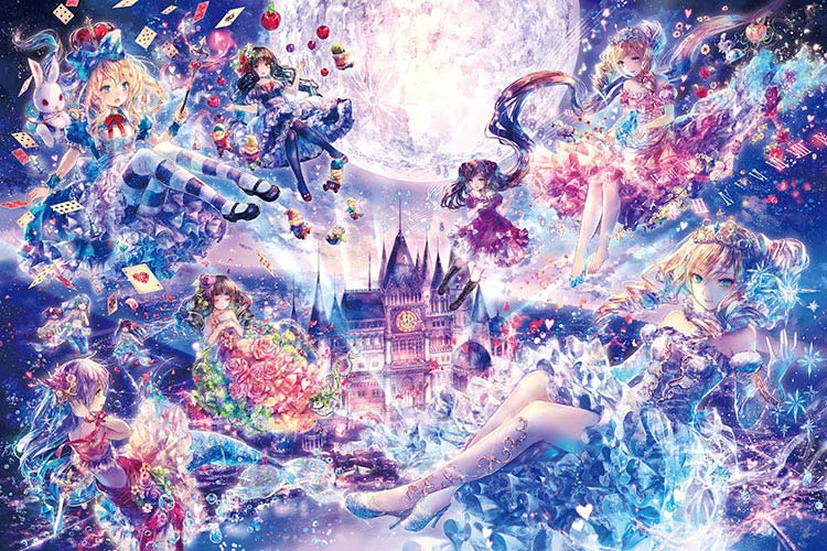 (夜光) Onineko - 夢幻公主 1000塊 (50×75cm)