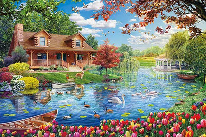 Angelo Bonito - 閃亮的天鵝河 1000塊 (50×75cm)
