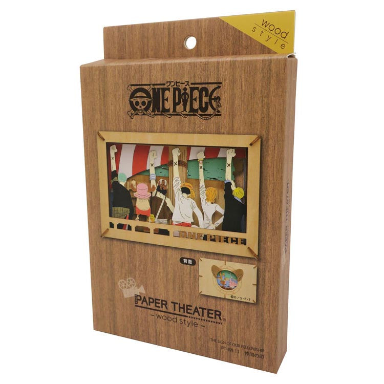 (木質) Paper Theater - 海賊王 朋友的標記 (L Size)