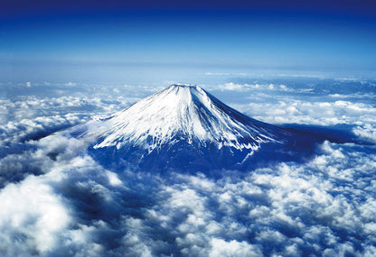 (迷你尺寸) 日本風景 - 富士山空攝 1000塊 (26×38cm)