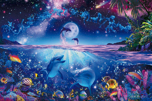 (迷你尺寸) (夜光) Christian Lassen - 星之願 2016塊 (50×75cm)